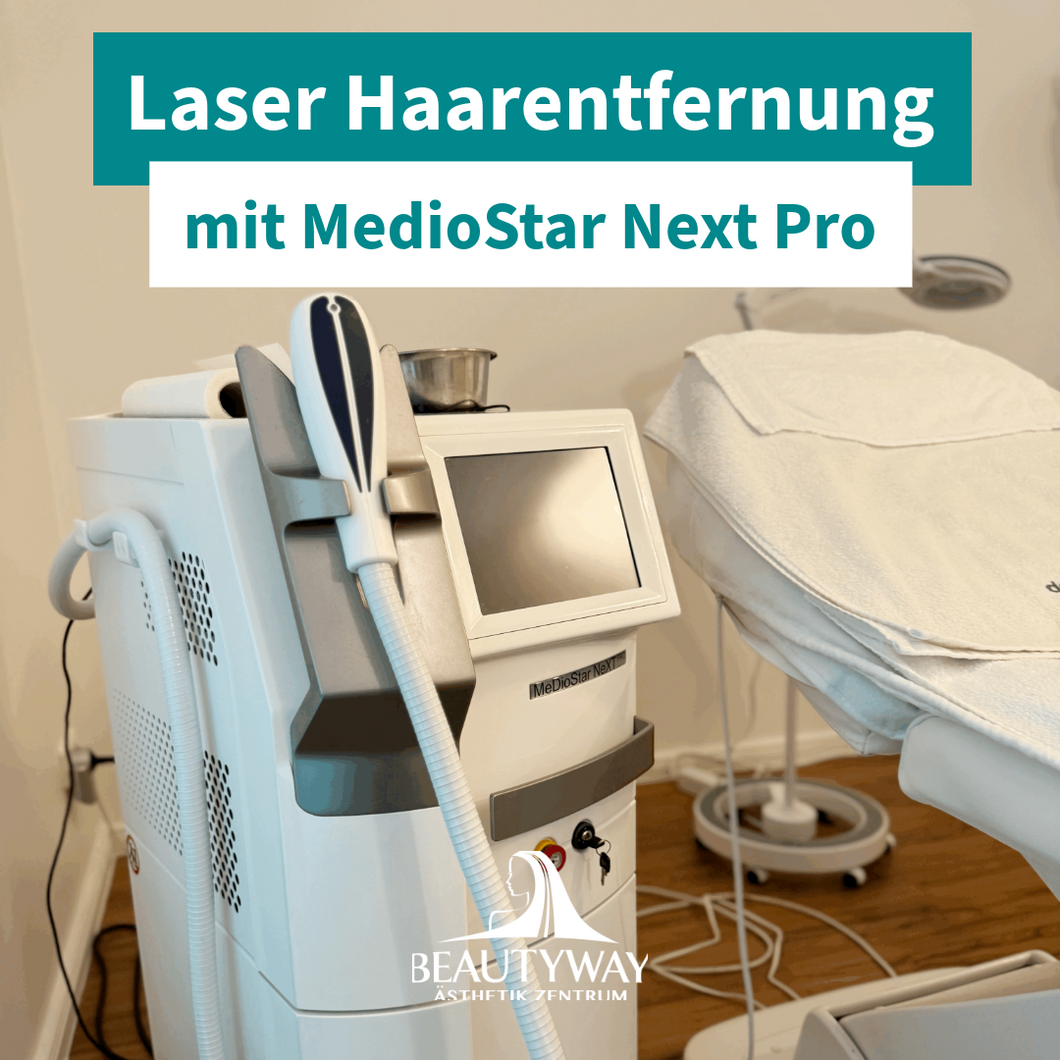 Laser Haarentfernung  4 Behandlungen buchen + 1 geschenkt!